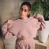GymBeam Hanorac pentru femei Cropped Aura Roux · záber 1