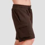 GymBeam Utility Shorts Brown · záber 3