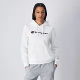 Champion Hanorac pentru femei Big Logo Slim Fit White · záber 1