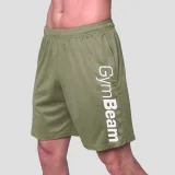 GymBeam Pantaloni scurți Mesh Essence Green · záber 3