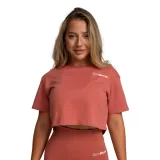 GymBeam Tricou pentru femei Cropped Limitless Cinnamon · záber 5