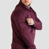 GymBeam Hanorac TRN Hoodie Eggplant · záber 4