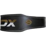 RDX Sports Centură fitness 6“ Leather Black/Gold - Mărime: L | Culoare: viacfarebná | Vek: Adulți | Greutate: 0,56 g | Pachet: 18 · záber 5