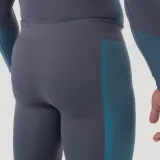 GymBeam Colanți fără cusături OG1 Grey/Blue · záber 4
