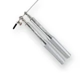 GymBeam Coardă de sărit Metal Silver · záber 2