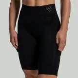 STRIX Pantaloni scurți pentru femei Biker Lunar Black · záber 2