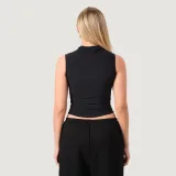 GymBeam Top pentru femei Turtleneck NEO Black · záber 3