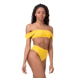 NEBBIA Miami Retro Bikini Top Yellow · záber 1