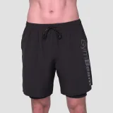 GymBeam Pantaloni scurți 2in1 Essence Black · záber 4
