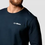 GymBeam Tricou cu mânecă lungă Basic Navy · záber 2