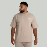STRIX Tricou Oversized Tee Taupe · záber 3