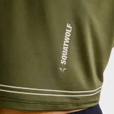 Tricou pentru femei Flux CropTop Khaki - SQUATWOLF · záber 3
