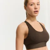 GymBeam Sutien sport Limitless Espresso · záber 3