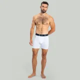 STRIX Boxeri pentru bărbați Essential 2Pack White · záber 5