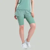 STRIX Pantaloni scurți pentru femei 2in1 ULTRA Agave · záber 1