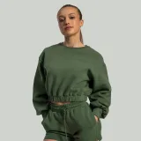 STRIX Hanorac pentru femei Lunar Cropped Cedar Green · záber 2