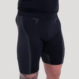GymBeam Pantaloni scurți fără cusături OG1 Black/Grey · záber 3
