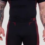 GymBeam Colanți fără cusături OG1 Black/Red · záber 2