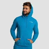GymBeam Hanorac Limitless Hoodie Aquamarine · záber 3