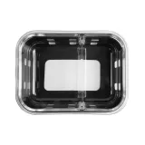 GymBeam Caserolă din sticlă pentru alimente 1050 ml · záber 3