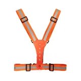 GymBeam Vestă reflectorizantă sport Orange · záber 2