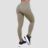 GymBeam Colanți pentru femei de alergare Pulse Vetiver · záber 3