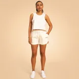 BeastPink Pantaloni scurți pentru femei Serenity Ivory · záber 3