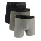 Under Armour Boxeri pentru bărbați M Perf Tech 6in 3pack Grey · záber 4