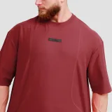 GymBeam Oversized Unstoppable T-shirt Red · záber 3