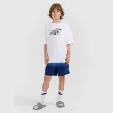 Chlapčenské plážové boardshorty - tmavomodré · záber 1