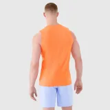 Pánsky rýchloschnúci regular tank top - oranžový · záber 2