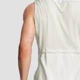 GymBeam Vestă de alergare pentru bărbați Pulse X Gray · záber 2