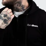 GymBeam Hanorac Zipper Hoodie Black · záber 2