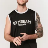 Maiou pentru bărbați Varsity Black - GymBeam · záber 4