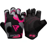 RDX Mănuși fitness Sumblimation F6 Pink - Mărime: M | Culoare: viacfarebná | Vek: Adulți | Greutate: 0,066 g | Pachet: 60 · záber 3