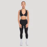 GymBeam Colanți pentru femei Flow Black · záber 5