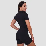 GymBeam Tricou pentru femei Cropped Ignite Black · záber 4