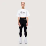 GymBeam Tricou pentru femei cropped Earned White · záber 5