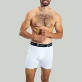 STRIX Boxeri pentru bărbați Essential 2Pack White · záber 3