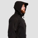 GymBeam Geacă pentru bărbați Softshell Black · záber 5