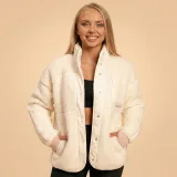 BeastBink Geacă pentru femei Bliss Ivory · záber 1