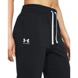 Under Armour Pantaloni pentru femei UA Rival Terry Jogger Black · záber 3
