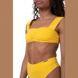 NEBBIA Miami Retro Bikini Top Yellow · záber 3