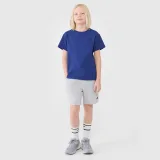 Chlapčenské oversize tričko bez potlače - modré · záber 2