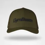 GymBeam Șapcă Mesh Panel Cap Military Green · záber 1