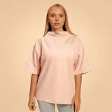 BeastPink Tricou pentru femei Oversized Bliss Pink · záber 11