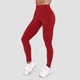 GymBeam Colanți pentru femei Ignite Dark Red · záber 3
