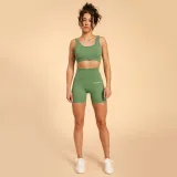 BeastPink Sutien sport Bralette Hyper Olivine · záber 5