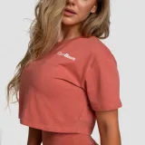 GymBeam Tricou pentru femei Cropped Limitless Cinnamon · záber 2