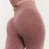 GymBeam Colanți pentru femei FLO Mauve · záber 4